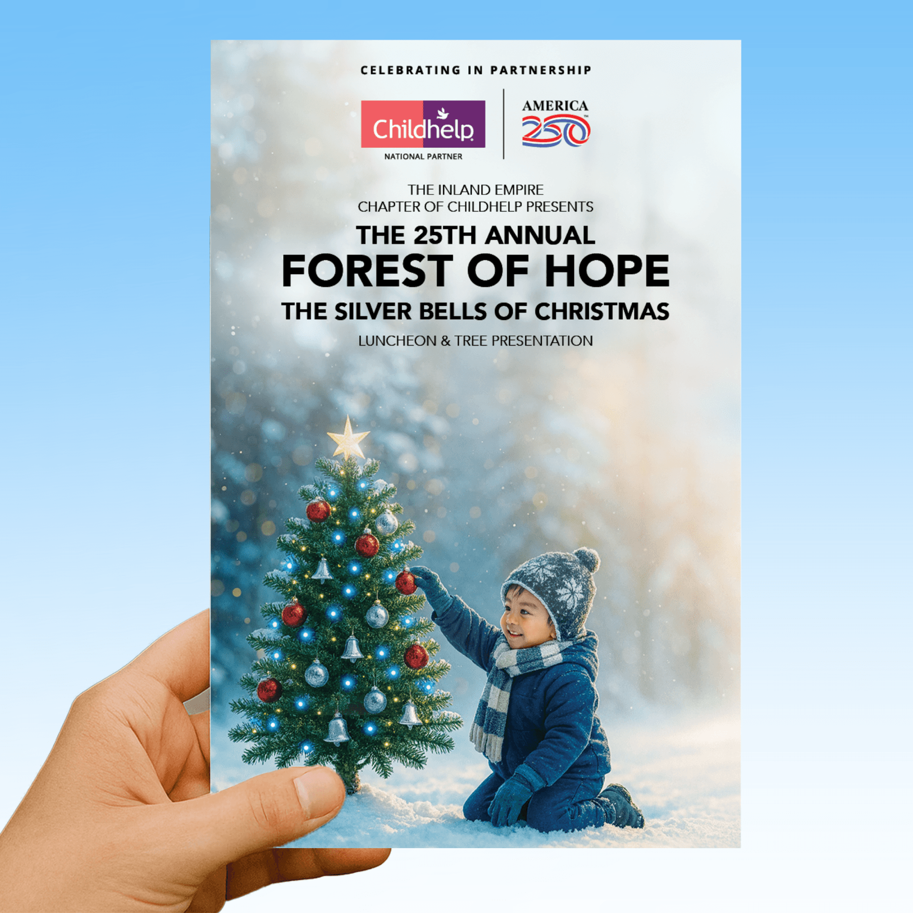 Forest of Hope event branding