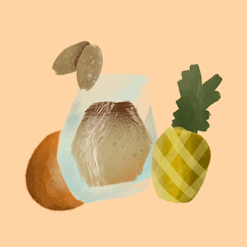 Mai Tai cocktail illustration