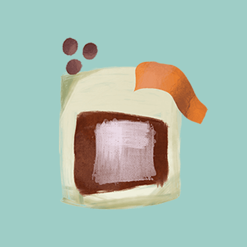 Old Fashioned cocktail illustration