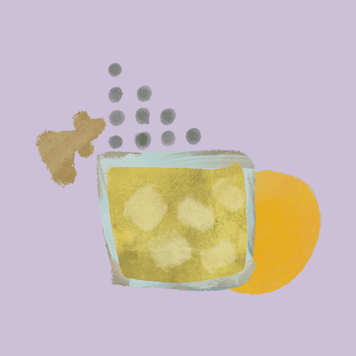 Penicillin cocktail illustration
